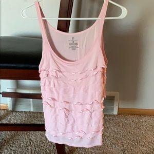 Pink tank top